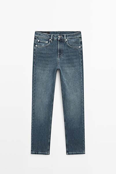 Massimo Dutti Orta bel crop slim fit jean