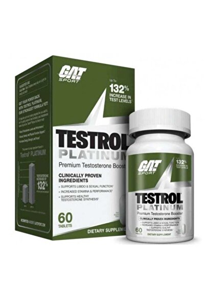 GAT SPORT Testrol Platinum Premium Testosterone Booster 60 Capsule