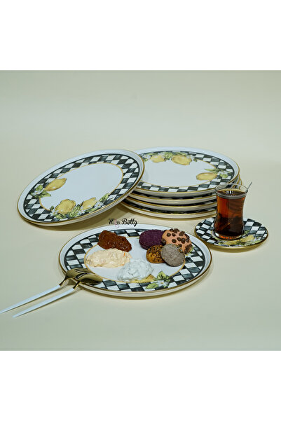 Miss Betty Linda Porcelain 6-Piece Serving Plate