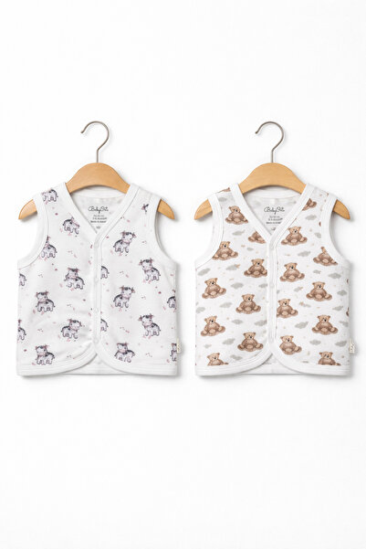 For My Baby Patterned 2-Piece Baby Vest