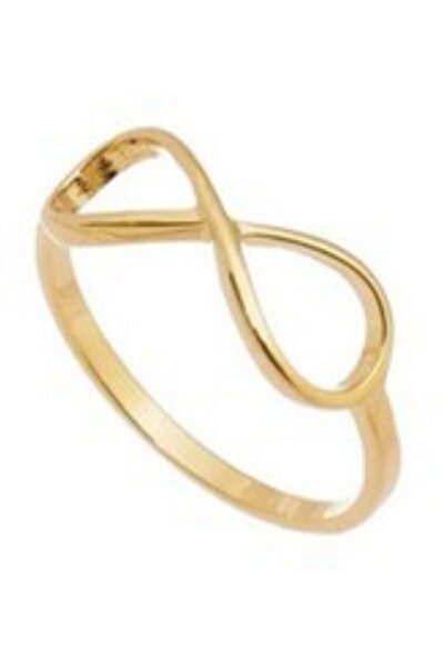 Generic خاتم من الفضة الإسترليني عيار 925 مطلي بالذهب عيار 18 قيراطاً للنساء ...