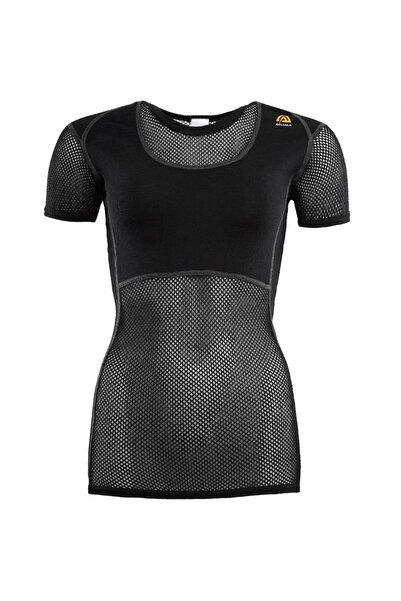 Aclima Tricou WoolNet din merinos pentru femei - Negru - M