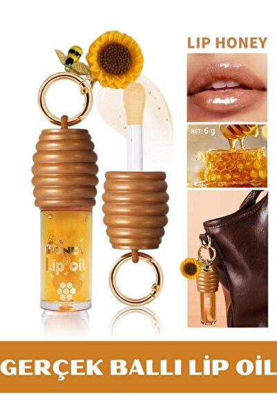 NUNUKO Şeffaf Parlak Ballı Lip Oil - Ballı Dudak Parlatıcısı