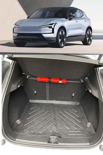 Rizline Volvo EX30 2024 ve Sonrası Bagaj Havuzu Sİyah