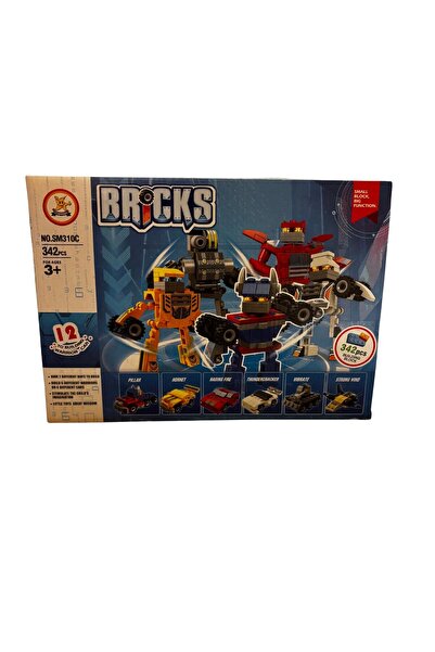 Asya Oyuncak Bricks 6in1 Transformers Yapı Legoları