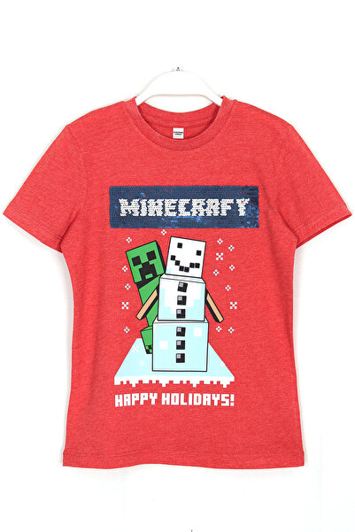 DobaKids Mine Craft Maycraft Manicraft Double-Way Sequin Printed Unisex Kids ...