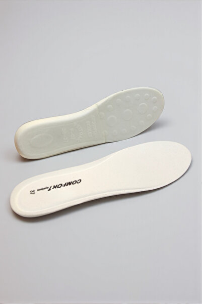 PAPATAY 4 - Unisex Comfort Ortopedik Beyaz Spor Ayakkabı Tabanlığı - Rahat Or...