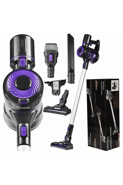 Kraft Cordless upright vacuum cleaner, 0.8l capacity,