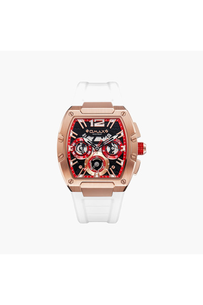 Omax Rose Gold Chronograph Men's Watch