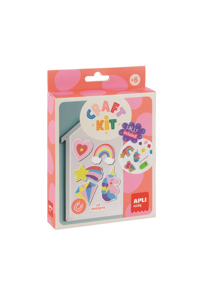 Apli Kids Комплект за работа с магнитни карфици и диаманти, Apli Kids, 6+ години