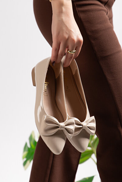 Dubais Shoes Γυναικείες μπαλαρίνες με φιόγκο, καθημερινές, κομψές και άνετες