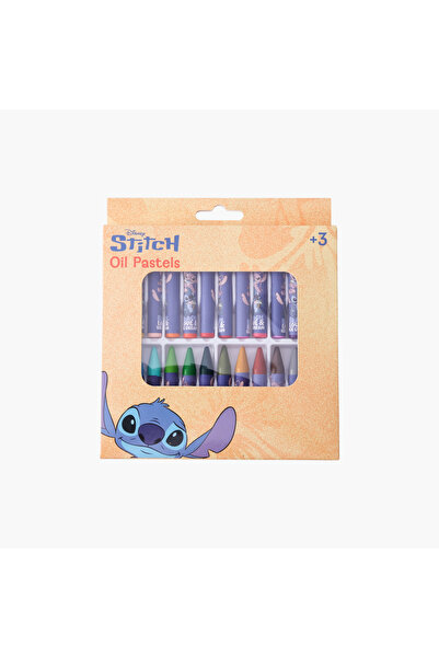 Disney Stitch Print 24-Piece Oil Pastel Crayon Set