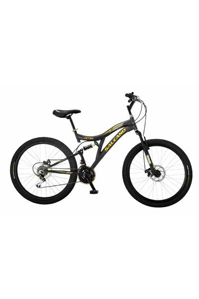 Salcano Hector 26 Mekanik Dİsk Fren 21 Vites Mat Sİyah Sarı Dağ Bisikleti