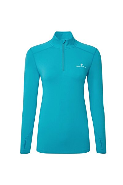 Ronhill Bluza alergare dama Core Thermal 1/2 Zip FW 2024-Albastru-XS
