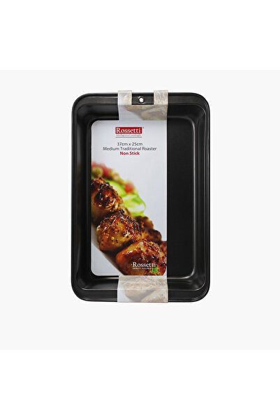 ROSSETTI Steel Traditional Roaster Pan - 37x25 cm