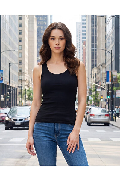 REDTAG Women Black Solid Vest