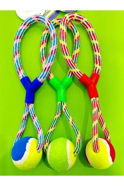 TUĞRA PET MARKET لعبة كرة التنس للكلاب (قطعة واحدة)