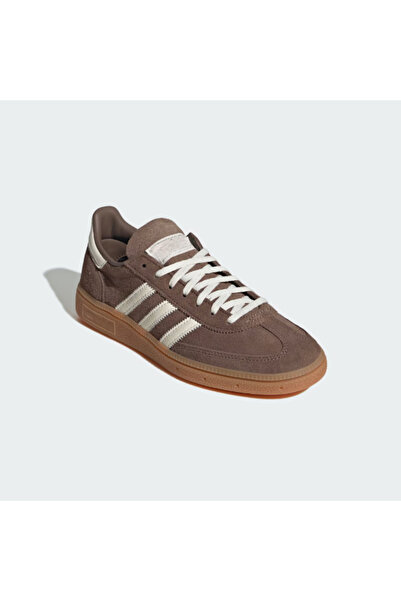 Motif Trend Premium Brown Suede Sneaker Cream Stripe Detail Gum Sole Retro Ca...