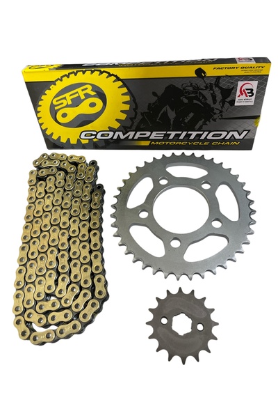 MOTORKİT MK MONDİAL DRİFT L PERFORMANSLI ZİNCİR DİŞLİ SETİ 15T/42T + SFR O Rİ...