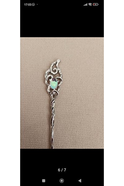 MİLALAZO Vintage Moonstone Chinese Brooch