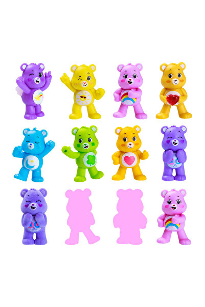 NECO TOYS Care Bears Mini Collectible Figures 12-Pack Model 1