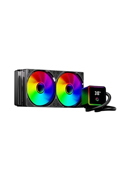 Universal مبرد سائل فريسبي FCL-240B ARGB 240 أسود