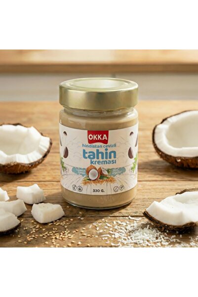 Okka HİNDİSTAN CEVİZLİ TAHİN KREMASI 330 GR