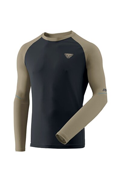 DYNAFIT Alpine Pro Men's Running Shirt-Beige/Black-52/XL