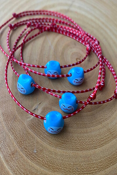 Shepidi مجموعة من 5 أساور حظ وثروة على شكل قطة مارتينيشكا