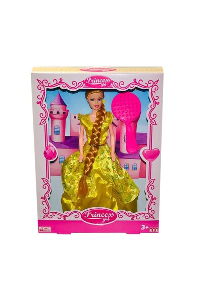 Nilly Toys 204Princess Baby with Long Braided Hair