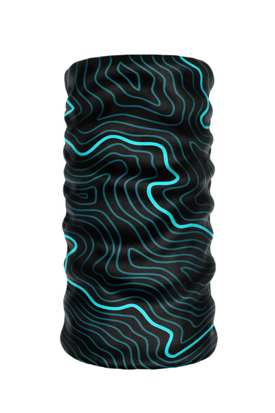 Crown Micro Mavi Çizgili Çok Amaçlı Bandana Kayak Bisiklet Maskesi Motosiklet...