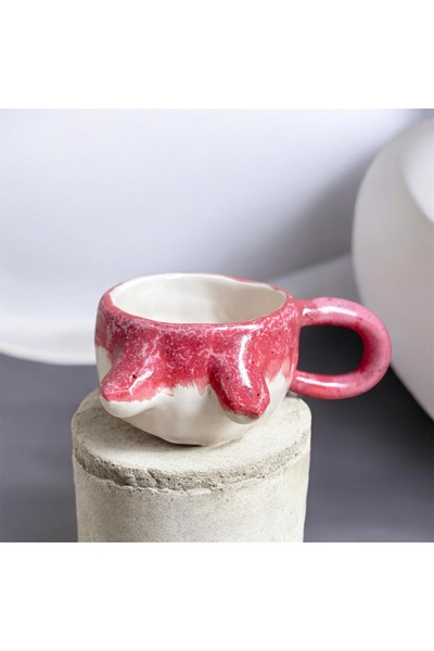 HAB TRADE Gaia Series – Handmade Organic Formed Ceramic Cup |   Original Desi...