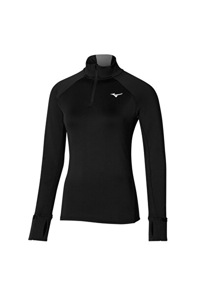 MIZUNO Bluza alergare dama Warmalite Half Zip FW 2023-Negru-XL
