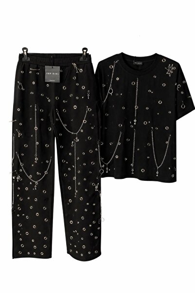 NO BRAND Compleu dama Black chic