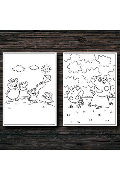 Peppa Pig Carte de colorat , 100 de ilustratii , A4