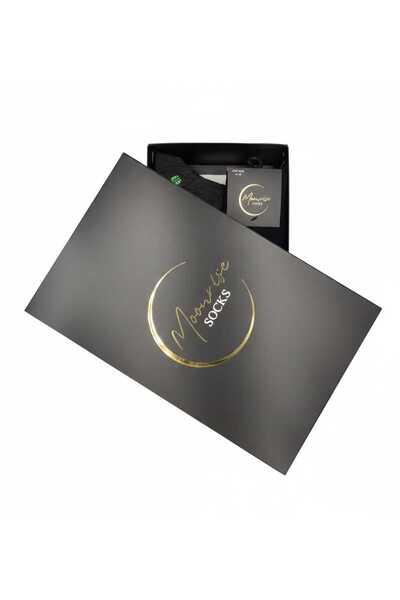 Moonrise Socks Bamboo Men's Socks Patterned 12 Pairs Boxed