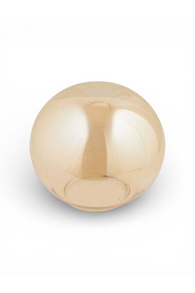 MARS CONCEPT Bal Rengi Cam Glop Küre Lamba Camı – Avize / Aplik Yedek Camı 15...