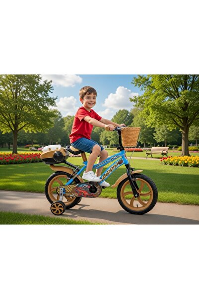 Hobbys Mini F1 15 Jant Aksesuarlı Yan Destek Tekerli (3-6) Yaş Lüks Çocuk Bis...