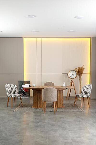 RİGATO ferramente MİLANO YEMEK MASA SANDALYE TAKIMI