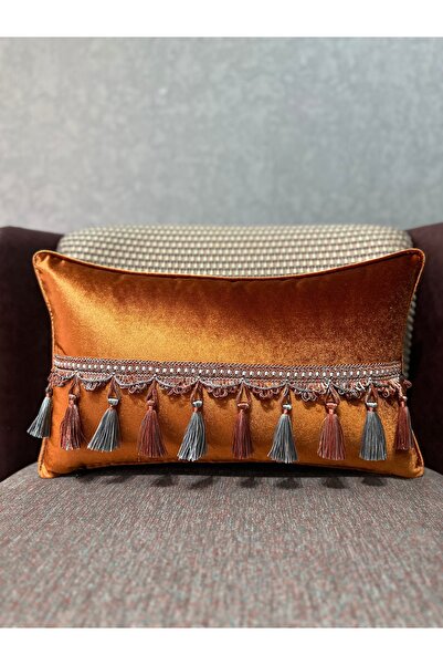 Fabricland Placă din catifea țesută Atlas cu ciucuri 30x50 DRECTUNghiulară