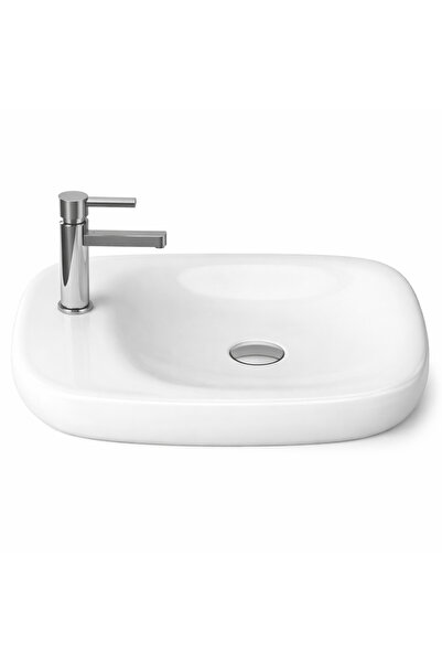 Bocchi Fenice 55 x 40 cm Parlak Beyaz Çanak Lavabo - 1164-001-0125