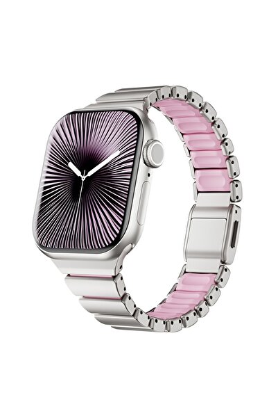 Dexmon ساعة ووتش 11 10 42 ملم - 6 7 8 9 SE متوافقة مع حزام السيليكون المعدني ...