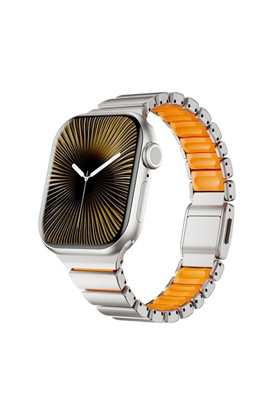 Dexmon ساعة ووتش 11 10 42 ملم - 6 7 8 9 SE متوافقة مع حزام السيليكون المعدني ...