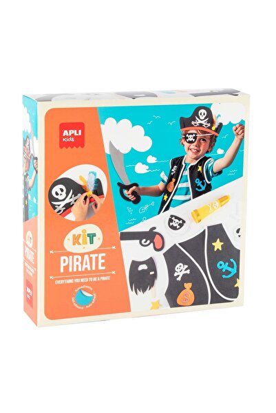 Apli Kids Κιτ εργασίας για στολή πειρατή, Apli Kids, 3 ετών+