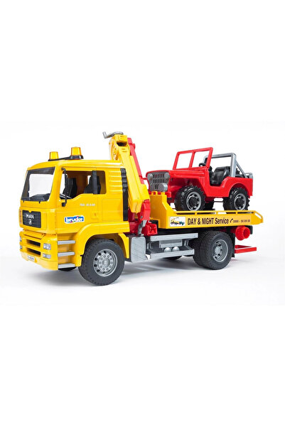 PAZAR DÜNYASI Man Car Tow Truck And Jeep