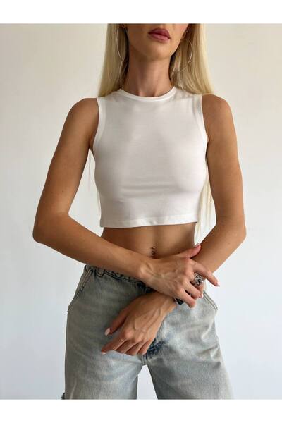 Rabona Fashion Core Line Sleeveless Basic Crop