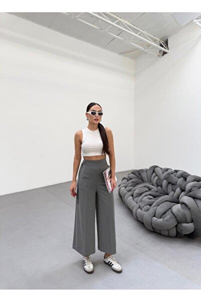 ETİLER COLLECTION    بنطال بولي فيسكوز 230 جرام بإبزيم معدني من الليكرا بالكا...