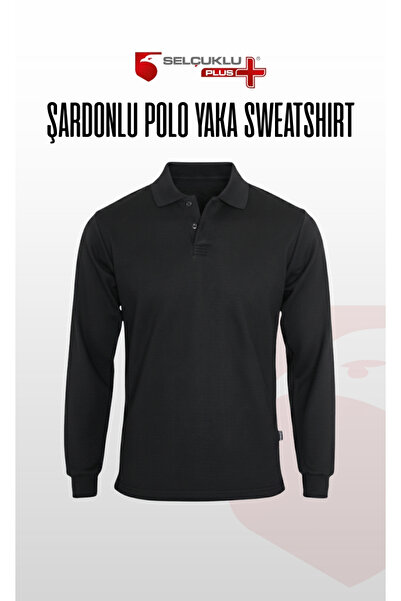 Selçuklu Plus Shardonlu Pique 2 Thread Polo Collar Gray, Navy Blue and Black ...