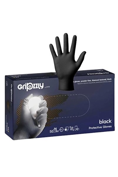 Gripzzly GripZzly Нитрилни ръкавици с релефен дизайн, устойчиви на химикали и...