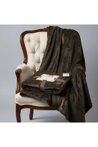 Binown اسيل بطانية ناعم بني 180*200